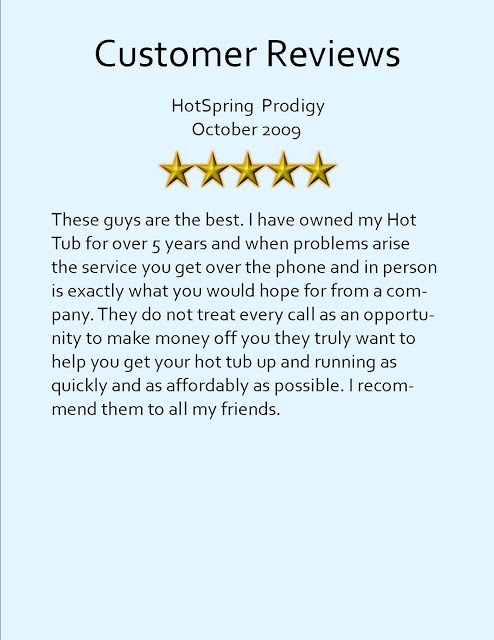 Customer reviews  Oct 2009 prodigy