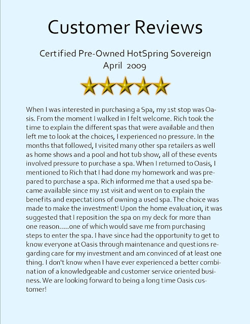 Customer reviews  Sov April 2009
