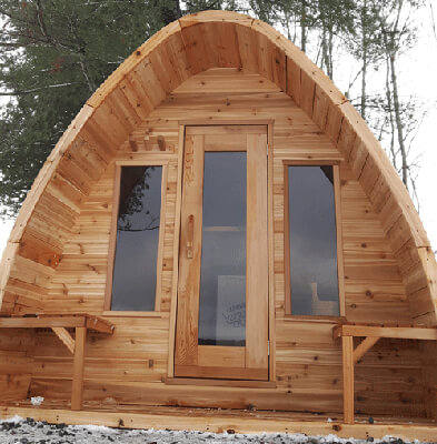 Outdoor Pod Sauna