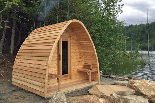 Outdoor Pod Sauna