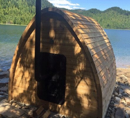Outdoor Pod Sauna