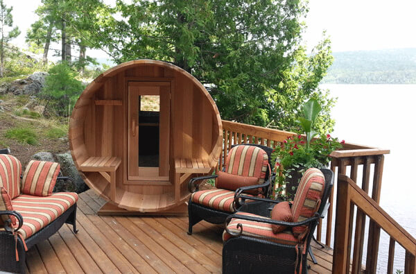 Dundalk Cedar Barrel Sauna