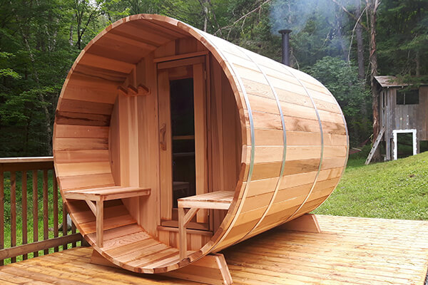 Dundalk Cedar Barrel Sauna