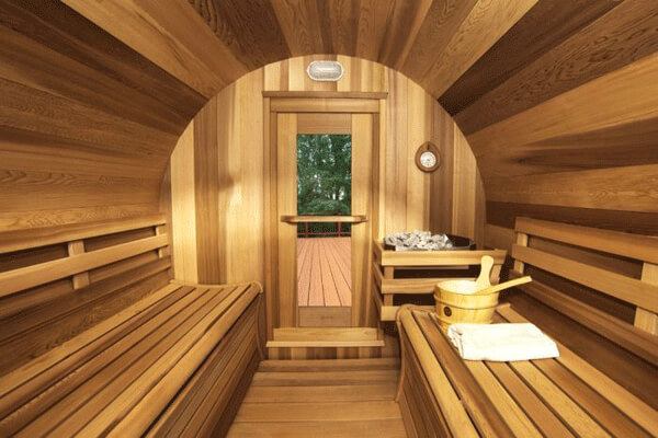 Dundalk Cedar Barrel Sauna