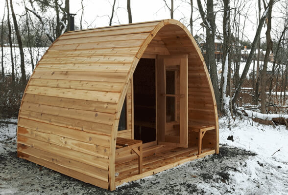 Outdoor Pod Sauna