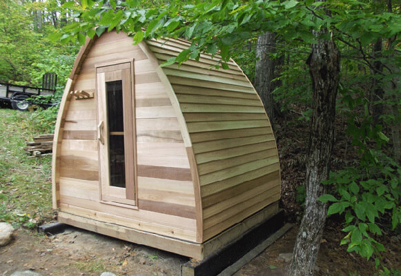 Outdoor Sauna Pod