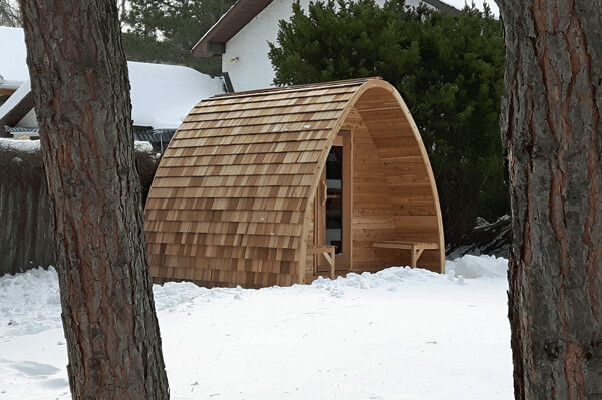 Outdoor Pod Sauna