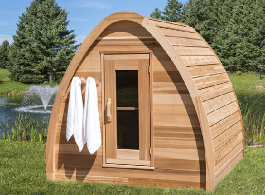 Outdoor Mini Pod Sauna