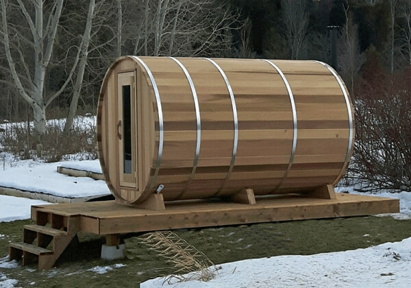 Dundalk Cedar Barrel Sauna