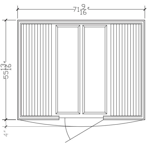 B840 Infrared Sauna