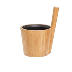 Rento Sauna Bucket Bamboo with Liner