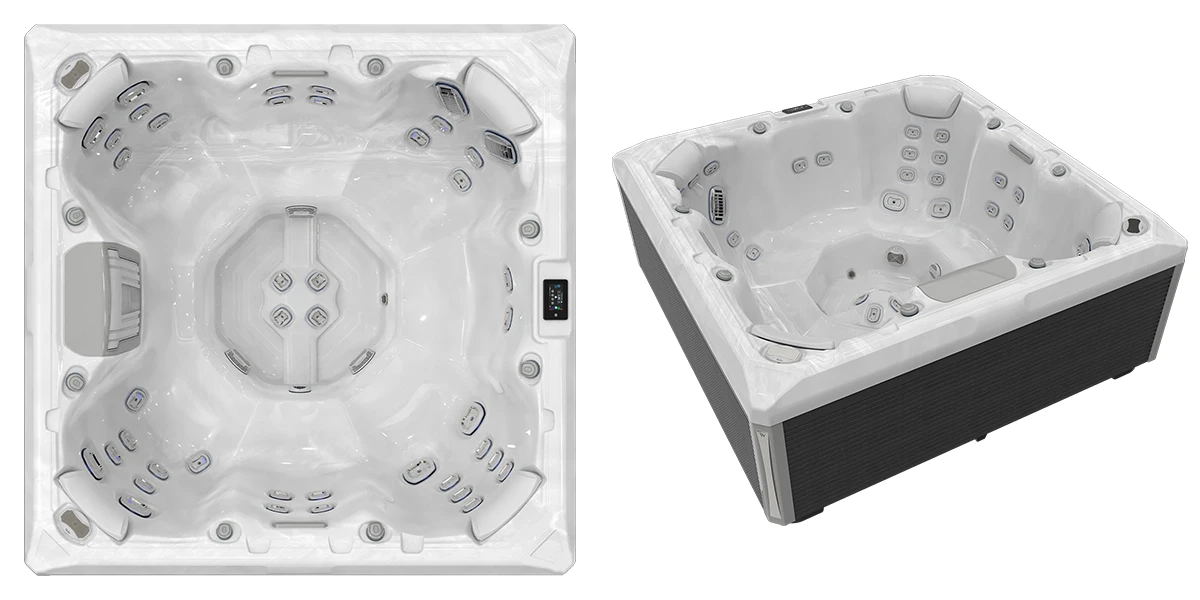 Oasis Hot Tub & Sauna | Wellis Peak Life Series Mandala