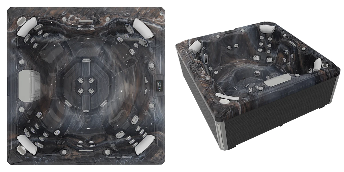 Oasis Hot Tub & Sauna | Wellis Peak Life Series Mandala